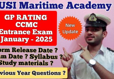 NUSI Maritime Academy GP Rating & CCMC Entrance Exam for 2025 January Batch